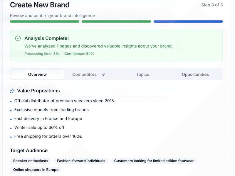 ResonanceMetrics Dashboard Preview - Screenshot 1